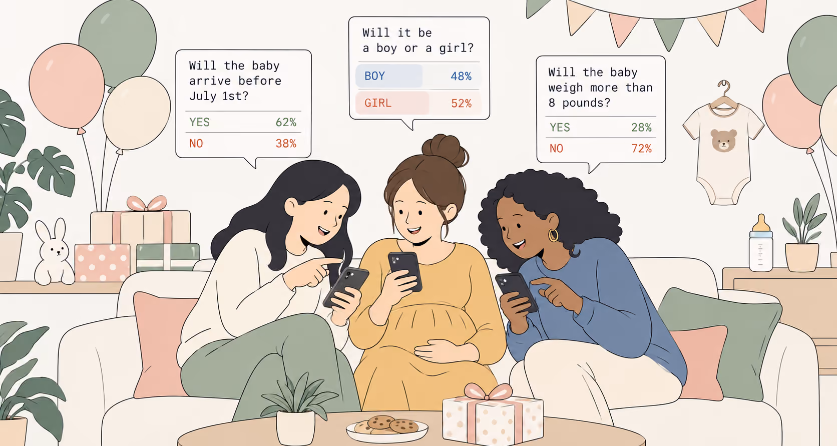 Baby Shower Prediction Game: 20 Fun Questions