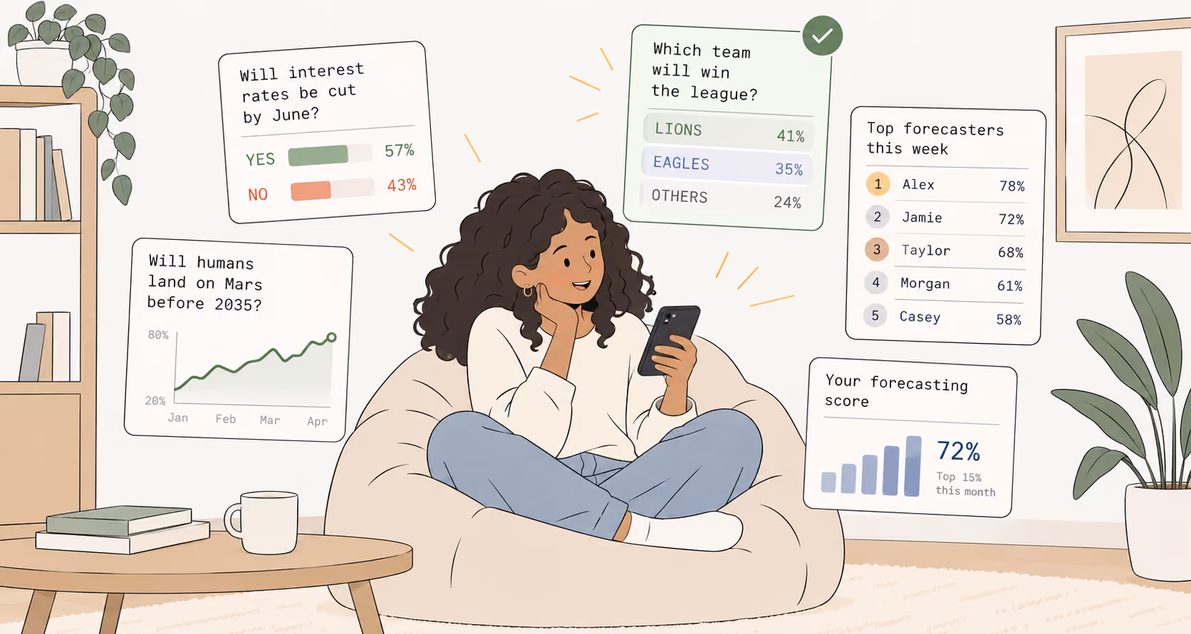Best Free Prediction Market Apps (No Real Money)